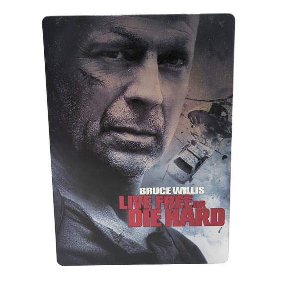 Live Free or Die Hard Steelbook 2-Disc DVD Set w/insert SUPER RARE OOP UNRATED - Picture 1 of 4